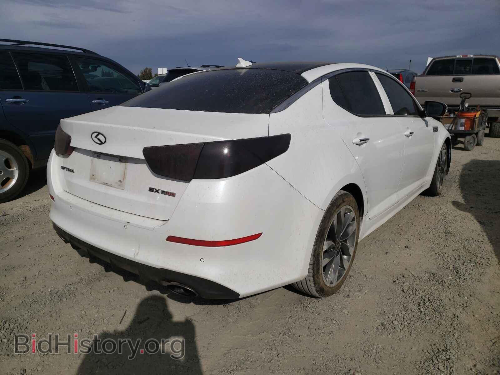 2015 KIA OPTIMA - VIN: 5XXGR4A61FG397630 - Фото 4