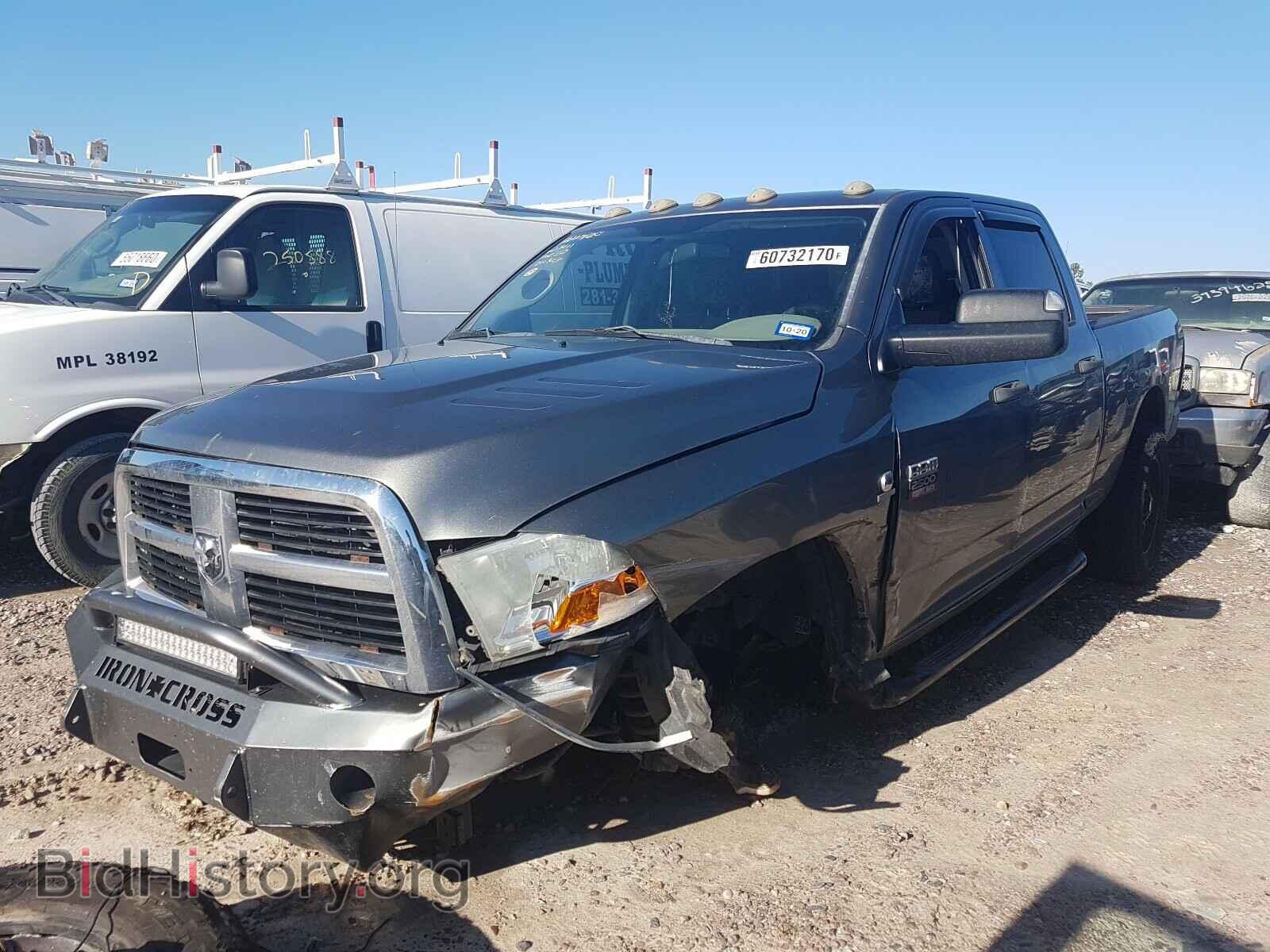 2012 DODGE RAM 2500 - VIN: 3C6UD5CL7CG182909 - Фото 2