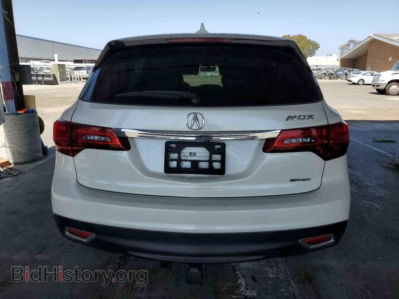 2016 ACURA MDX - VIN: 5FRYD4H21GB017596 - Фото 6