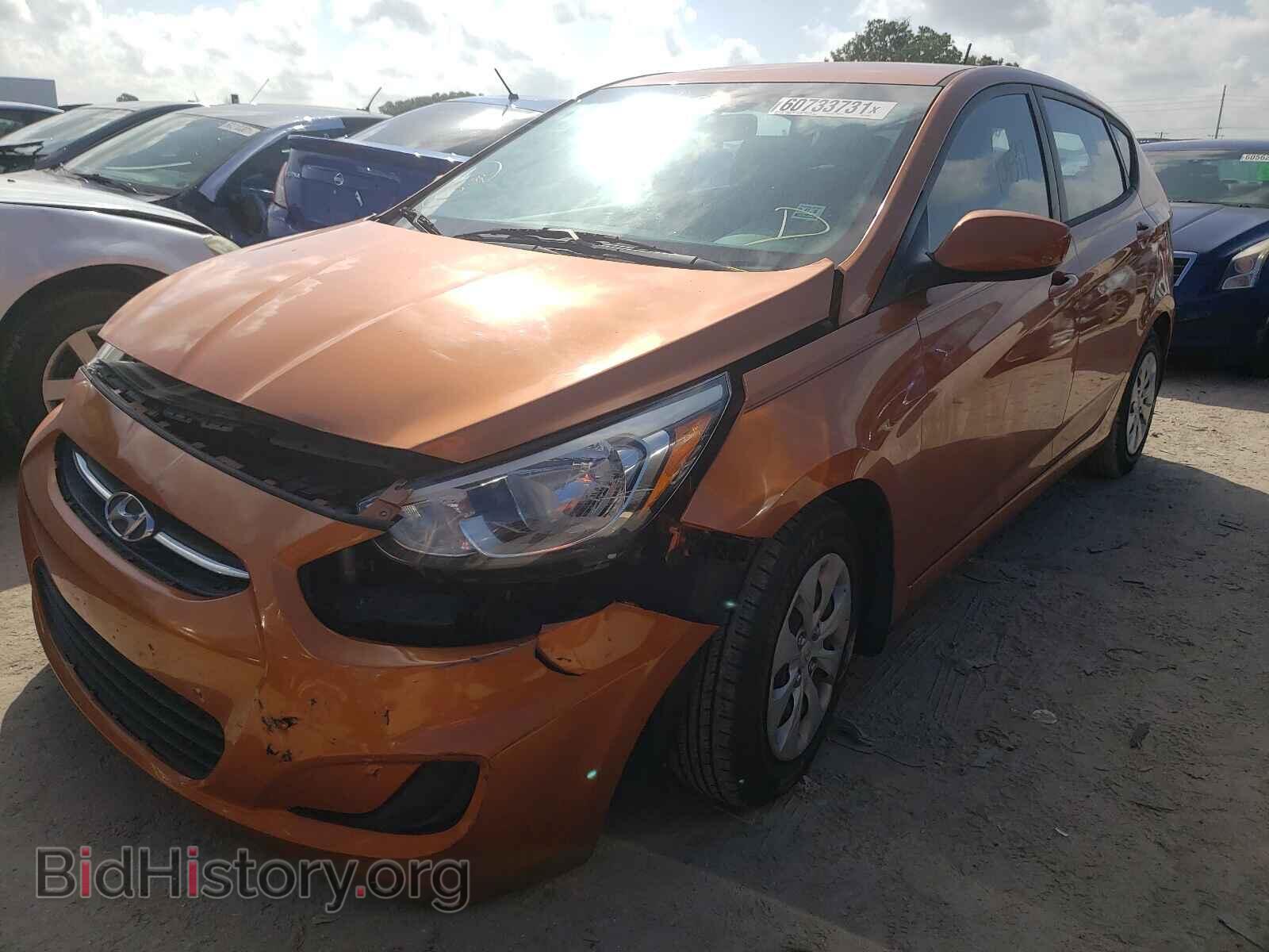 2015 HYUNDAI ACCENT - VIN: KMHCT5AE6FU232093 - Фото 2