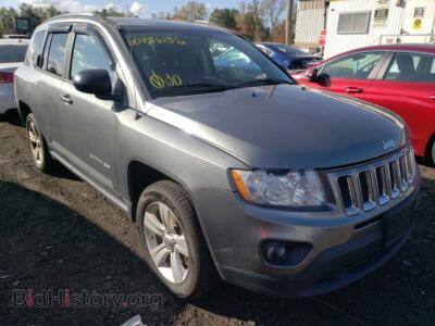 2012 Jeep COMPASS COMPASS SP, gray — VIN 1C4NJDBB8CD530285, Copart