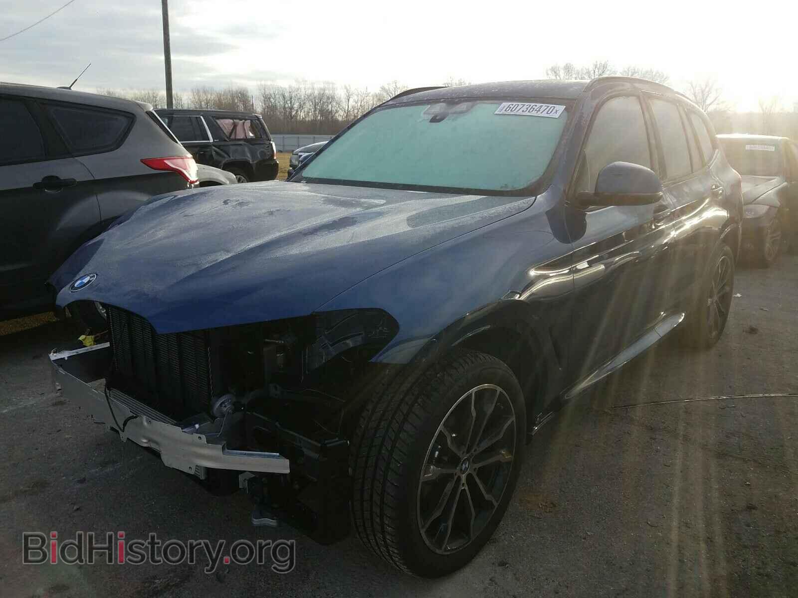 2021 BMW X3 - VIN: 5UXTY5C05M9E11041 - Фото 2