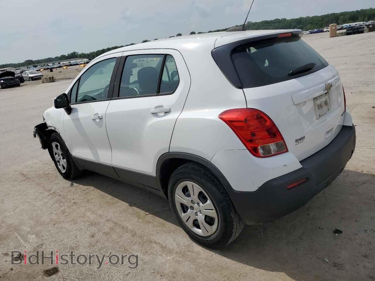 2016 CHEVROLET TRAX - VIN: 3GNCJKSB8GL278721 - Фото 2