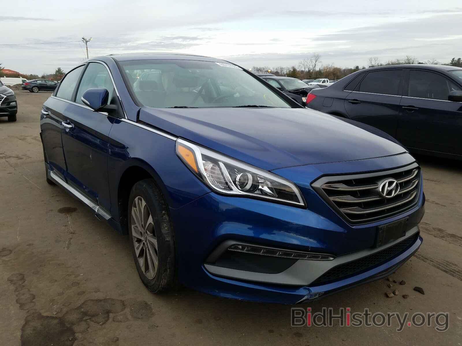 Фотография 5NPE34AF8HH539472 - HYUNDAI SONATA 2017