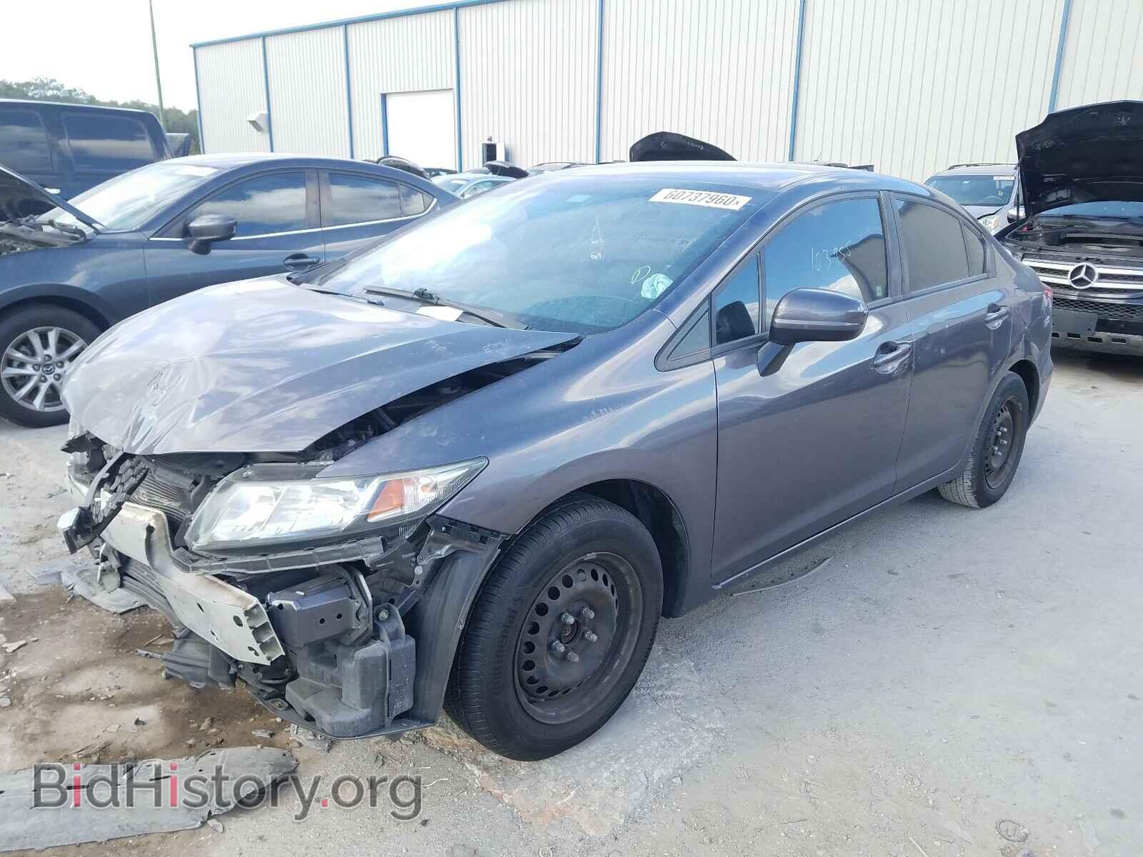 2015 HONDA CIVIC - VIN: 19XFB2F51FE094442 - Фото 2