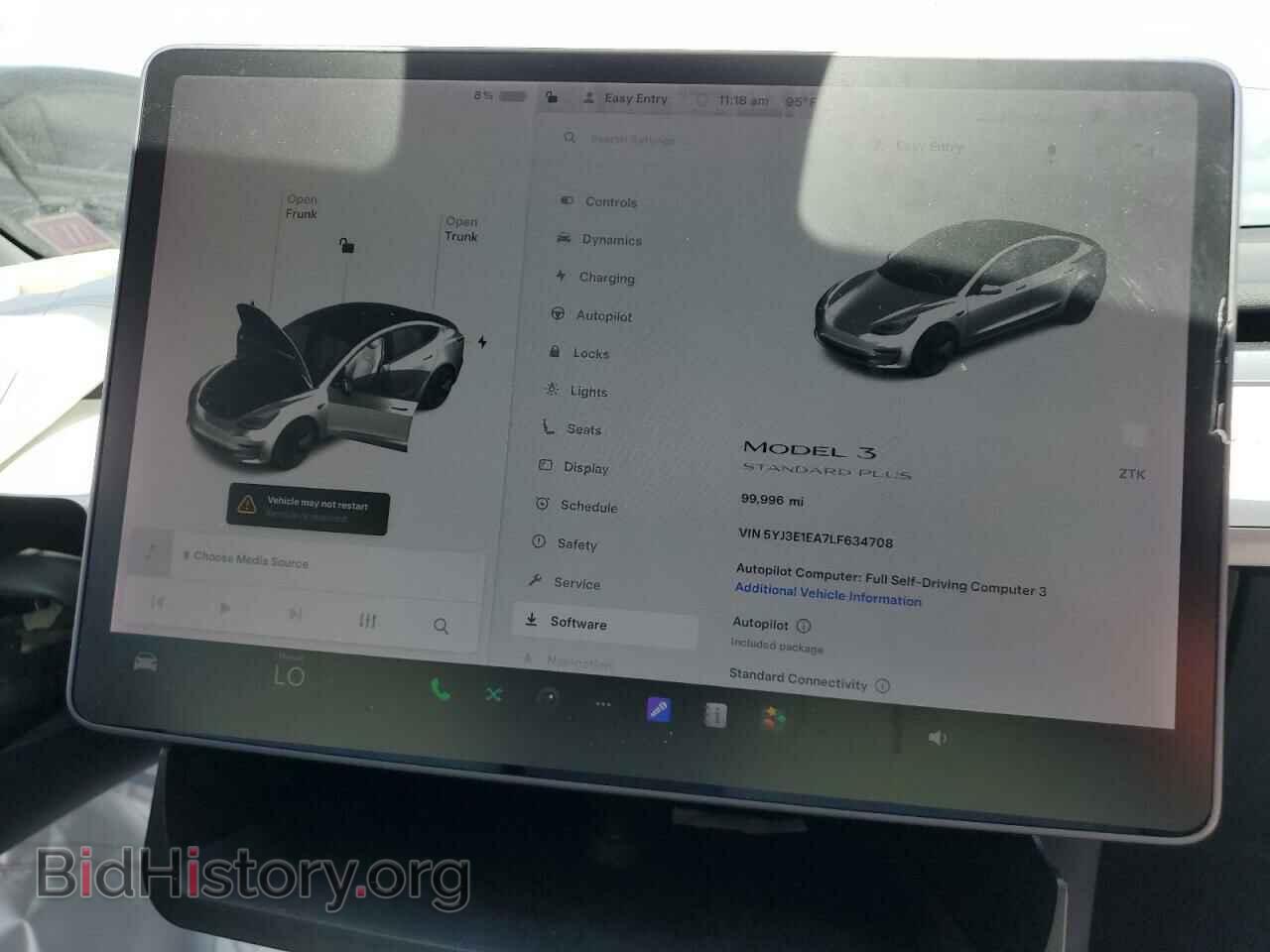 2020 TESLA MODEL 3 - VIN: 5YJ3E1EA7LF634708 - Photo 9