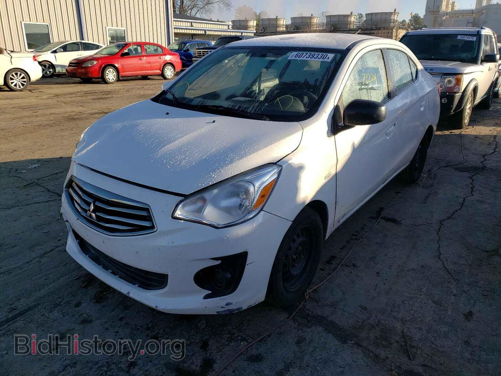 2017 MITSUBISHI MIRAGE - VIN: ML32F3FJXHHF06253 - Фото 2