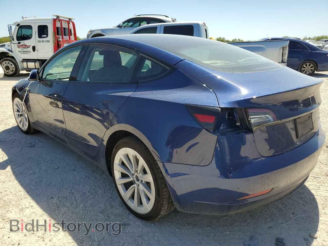 2022 TESLA MODEL 3 - VIN: 5YJ3E1EB6NF184691 - Фото 2