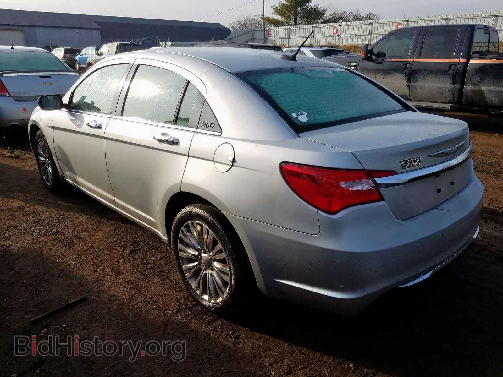 2012 CHRYSLER 200 - VIN: 1C3CCBCB2CN278164 - Фото 3