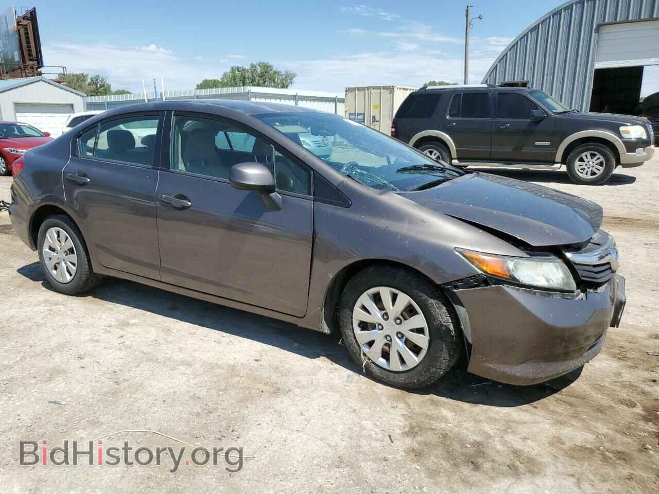 2012 HONDA CIVIC - VIN: 2HGFB2F54CH557630 - Фото 4