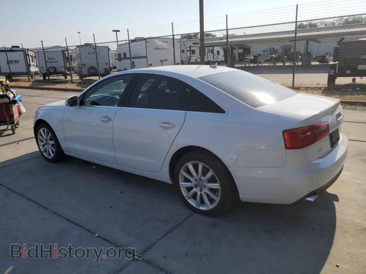 2013 AUDI A6 - VIN: WAUGFAFC6DN022319 - Фото 2