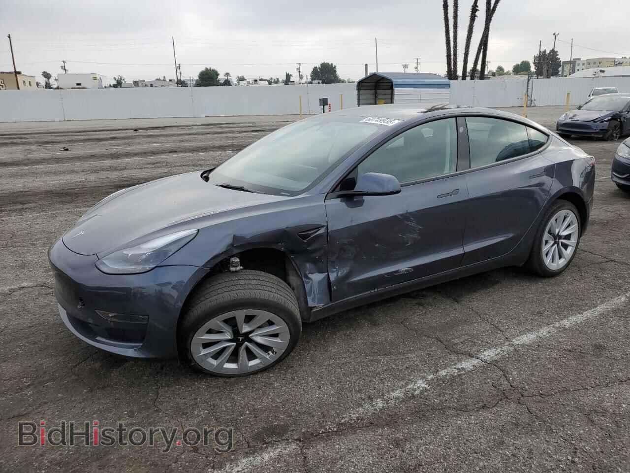 Фотография 5YJ3E1EA2NF374883 - TESLA MODEL 3 2022