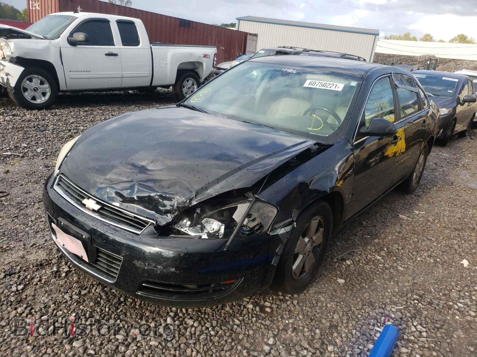 2008 CHEVROLET IMPALA - VIN: 2G1WT58K981296245 - Фото 2