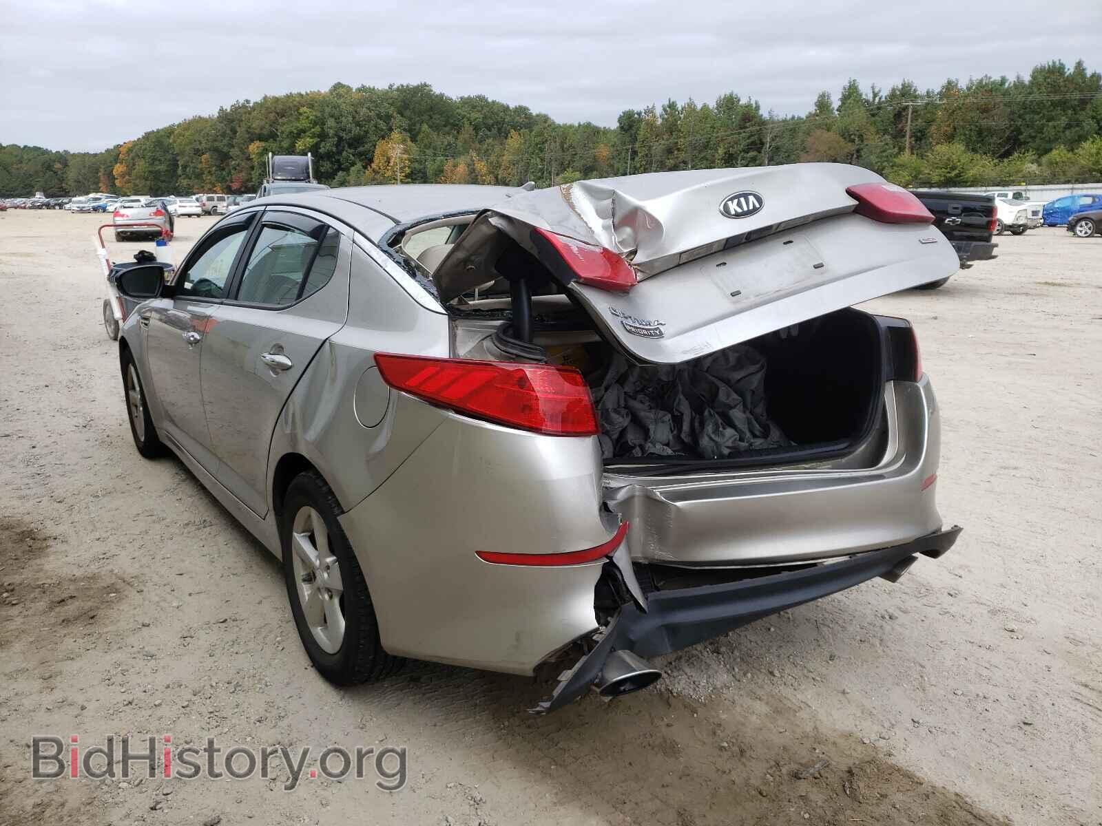 2015 KIA OPTIMA - VIN: KNAGM4A73F5547231 - Photo 3