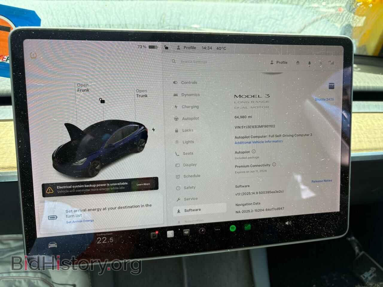 2021 TESLA MODEL 3 - VIN: 5YJ3E1EB3MF961102 - Фото 9