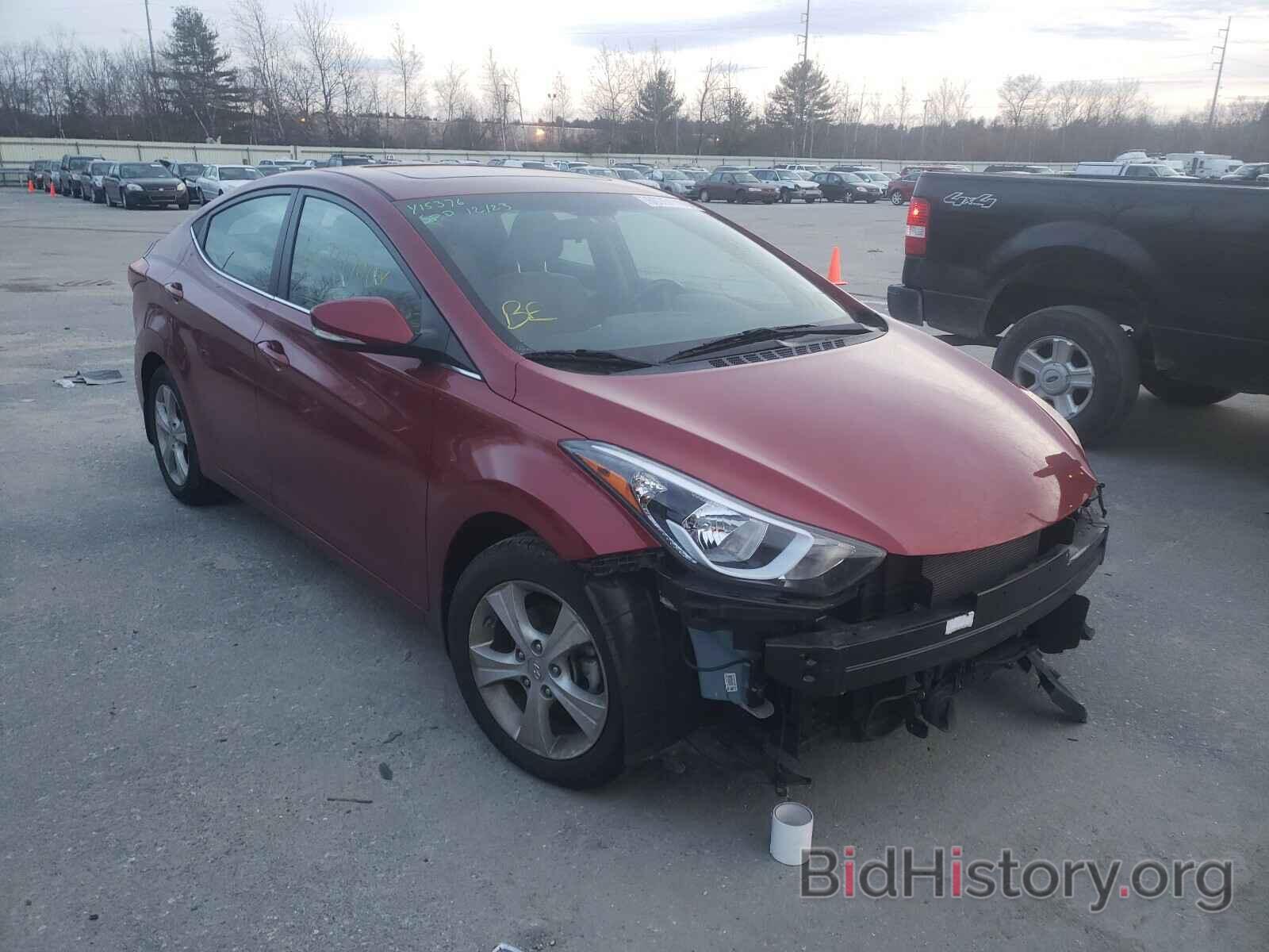 Photo 5NPDH4AE3GH688052 - HYUNDAI ELANTRA 2016