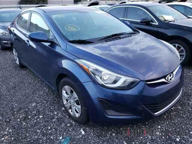 Photo 5NPDH4AE7GH770947 - HYUNDAI ELANTRA 2016