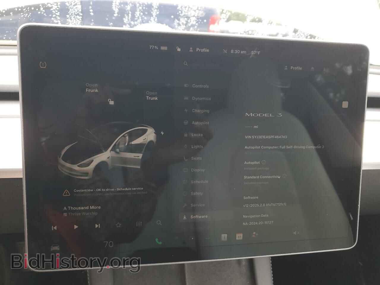 2023 TESLA MODEL 3 - VIN: 5YJ3E1EA5PF464743 - Фото 9
