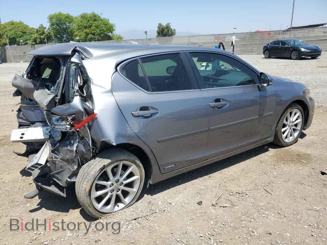 2012 LEXUS CT 200 - VIN: JTHKD5BH3C2088336 - Фото 3