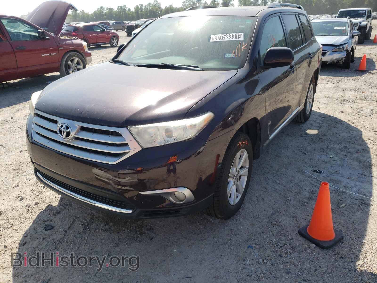 2011 TOYOTA HIGHLANDER - VIN: 5TDZK3EH1BS048513 - Фото 2