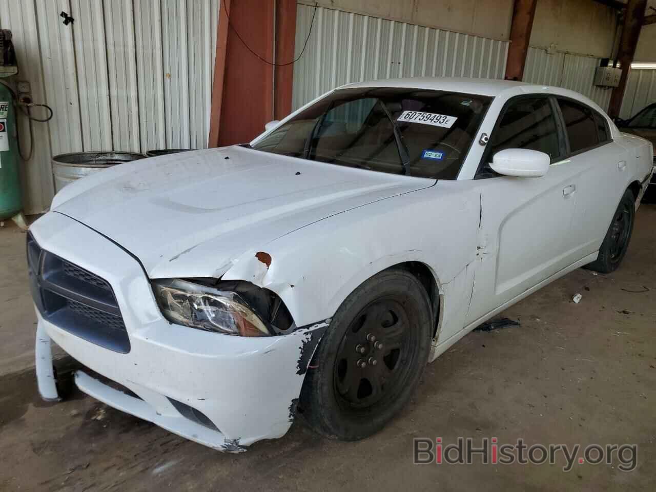 Photo 2C3CDXAT8CH181825 - DODGE CHARGER 2012