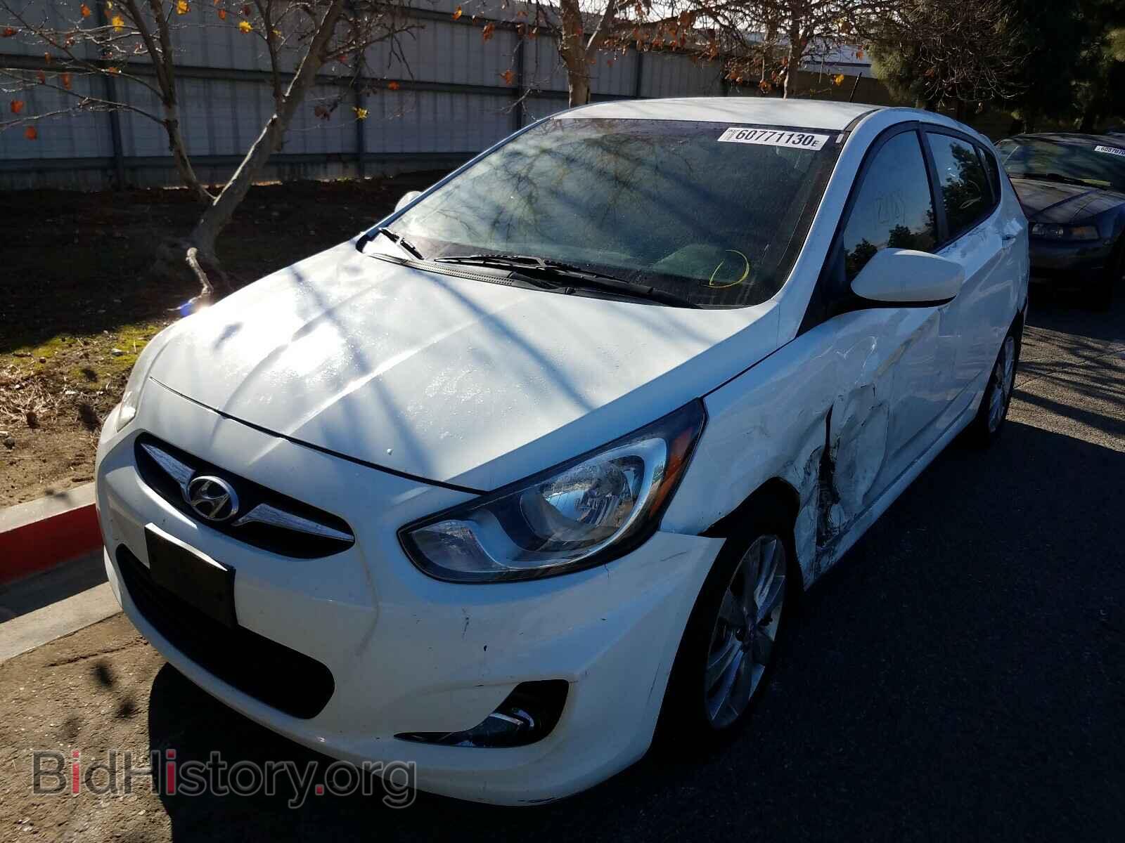 2012 HYUNDAI ACCENT - VIN: KMHCU5AE4CU006580 - Фото 2