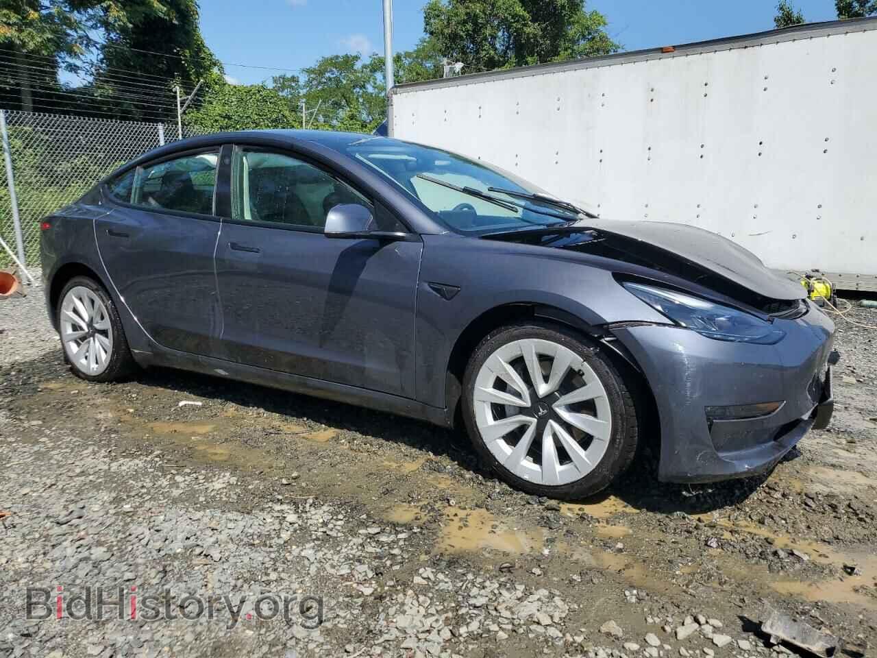 2022 TESLA MODEL 3 - VIN: 5YJ3E1EB9NF291363 - Фото 4