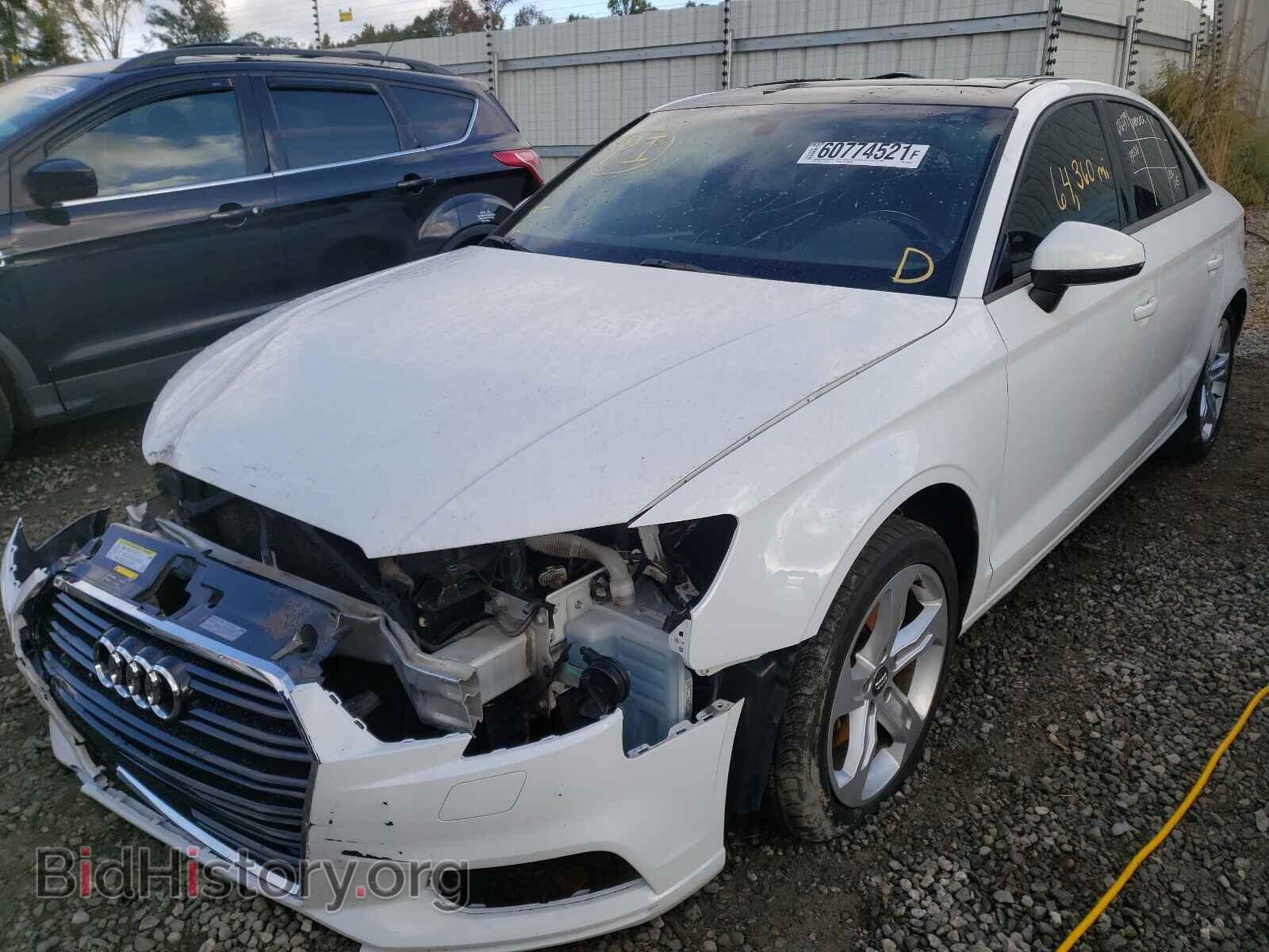 2017 AUDI A3 - VIN: WAUAUGFF0H1069870 - Фото 2