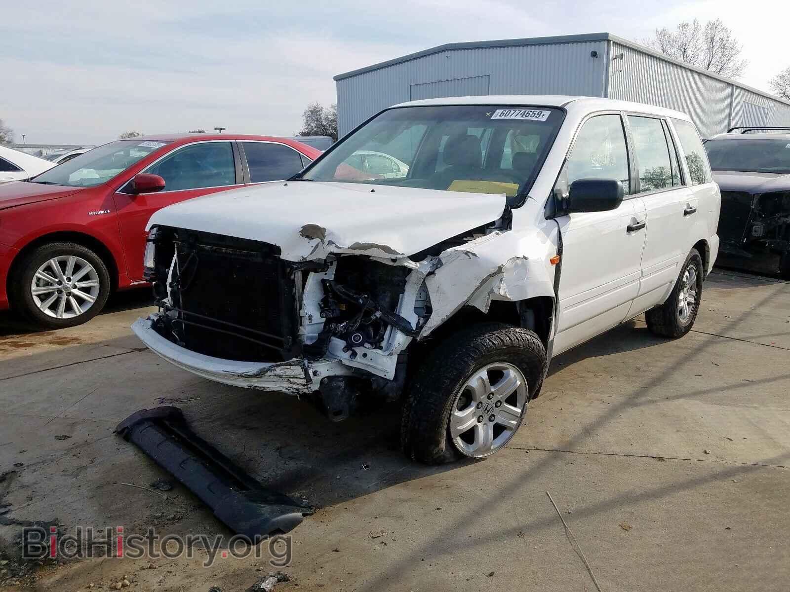 2006 HONDA PILOT - VIN: 5FNYF28126B030556 - Фото 2