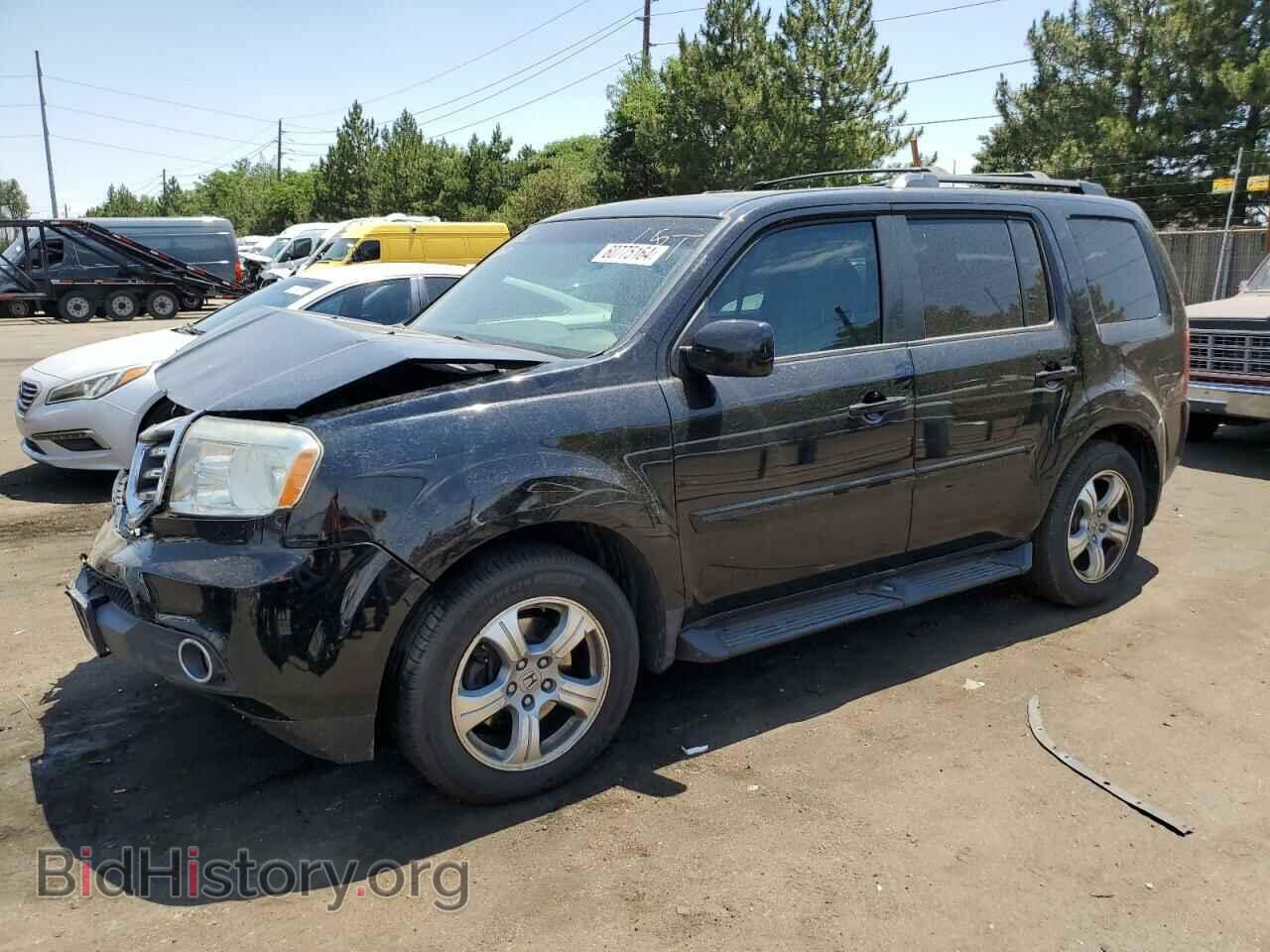 Photo 5FNYF4H40CB052072 - HONDA PILOT 2012