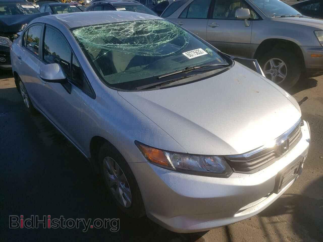 Фотография 2HGFB2F55CH574615 - HONDA CIVIC 2012