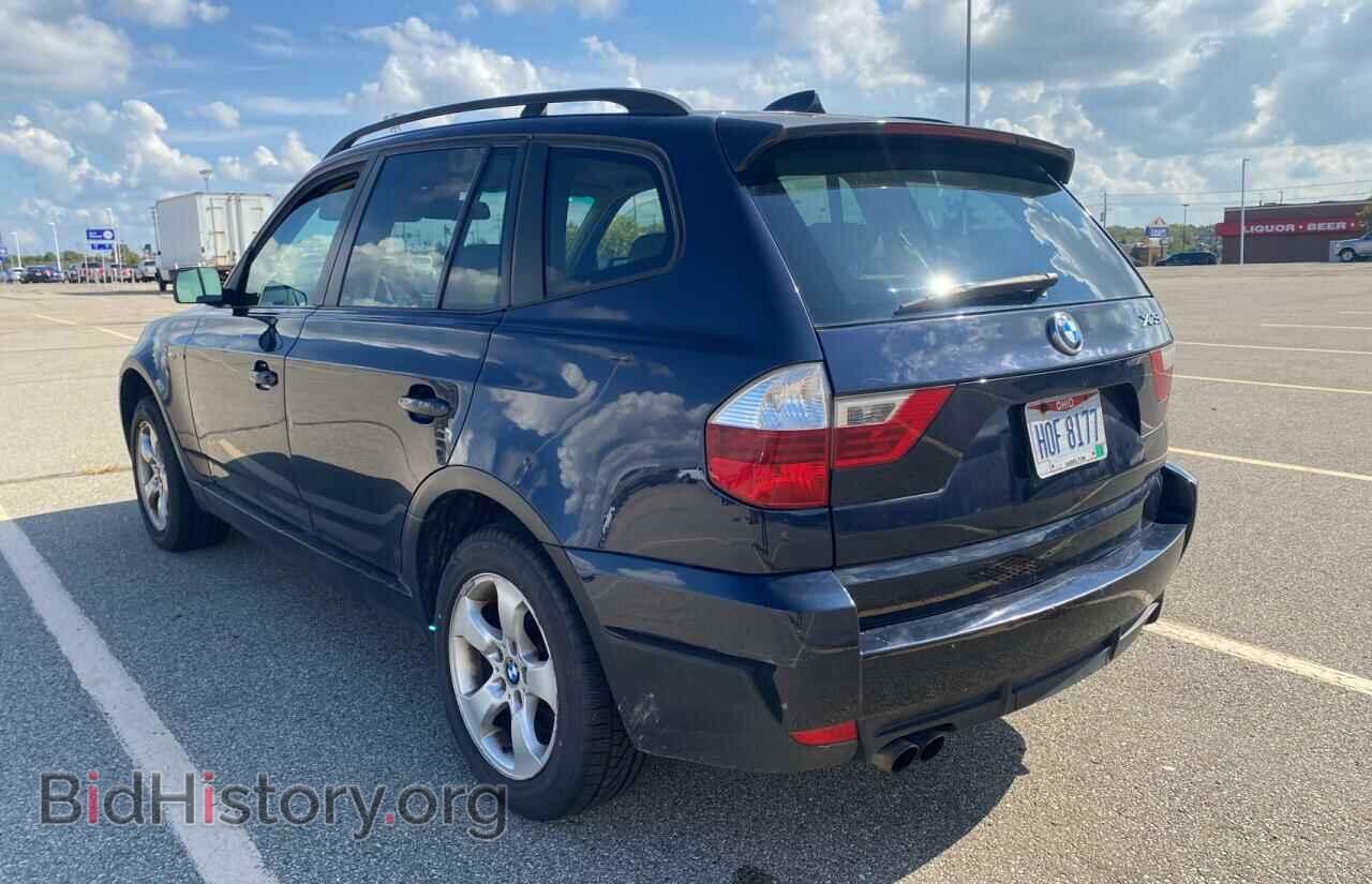 2007 BMW X3 - VIN: WBXPC93487WJ00091 - Фото 3