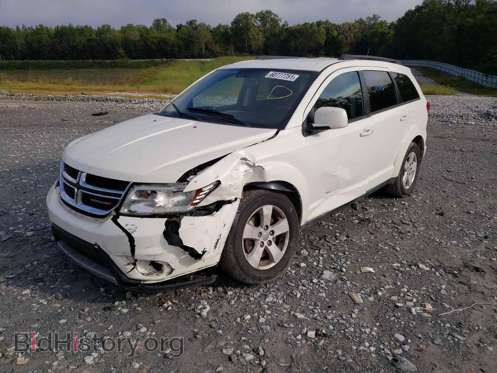 2012 DODGE JOURNEY - VIN: 3C4PDCBG7CT355446 - Фото 2