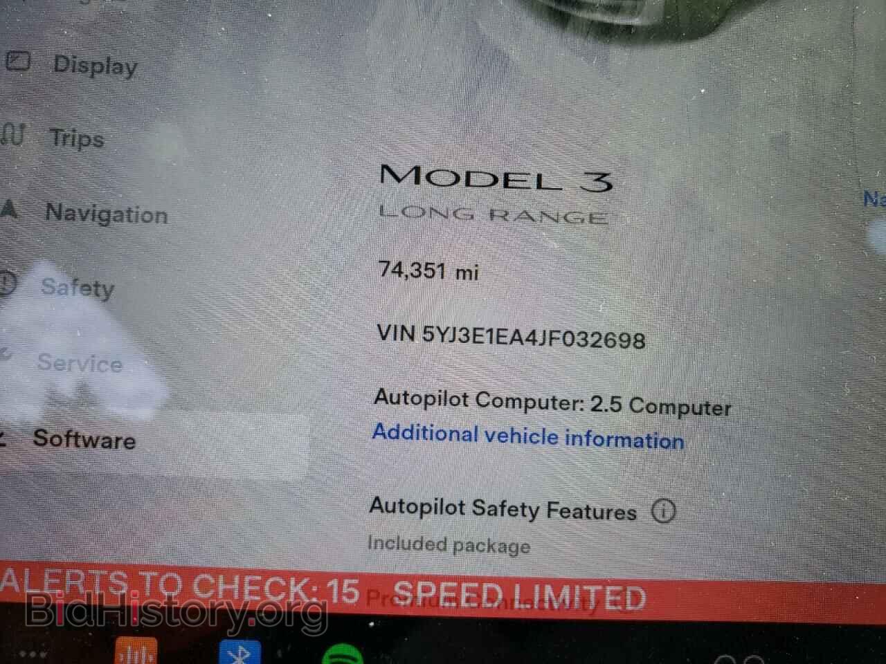 2018 TESLA MODEL 3 - VIN: 5YJ3E1EA4JF032698 - Фото 9
