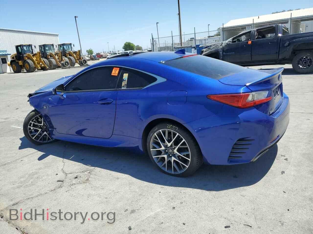 2016 LEXUS RC - VIN: JTHHA5BC2G5000520 - Фото 2