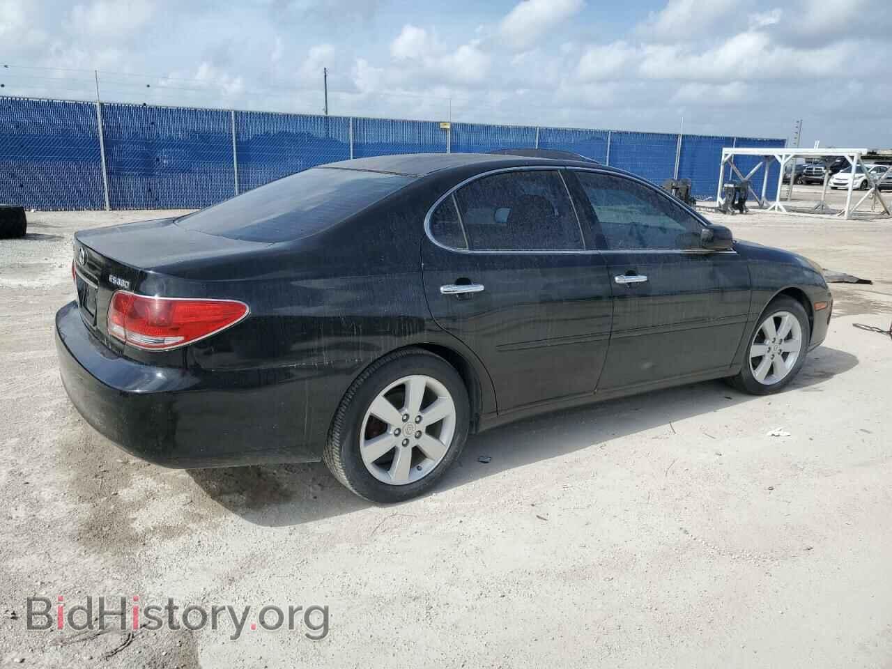 2005 LEXUS ES330 - VIN: JTHBA30G655093863 - Фото 3