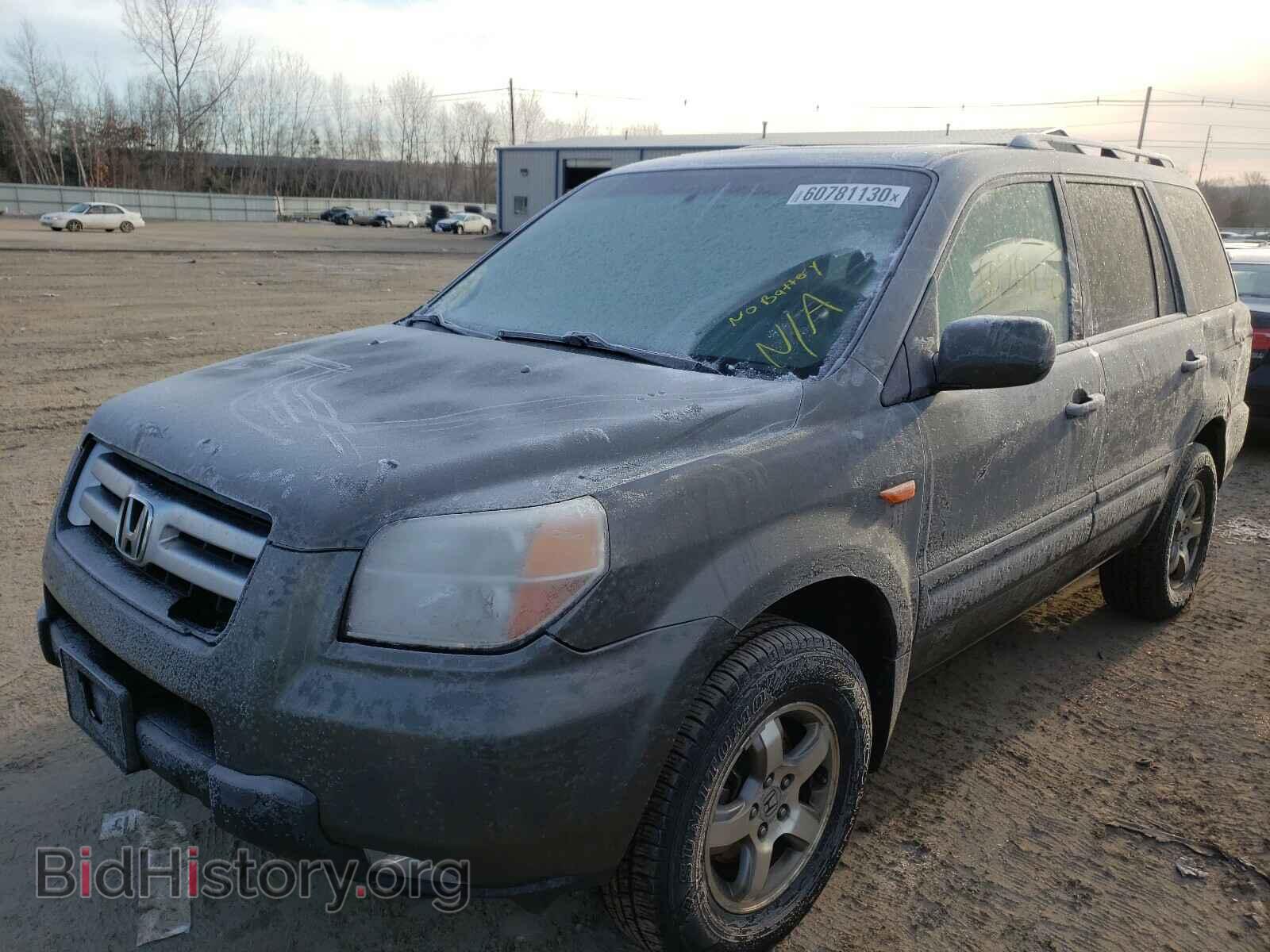 2007 HONDA PILOT - VIN: 2HKYF18717H528524 - Фото 2