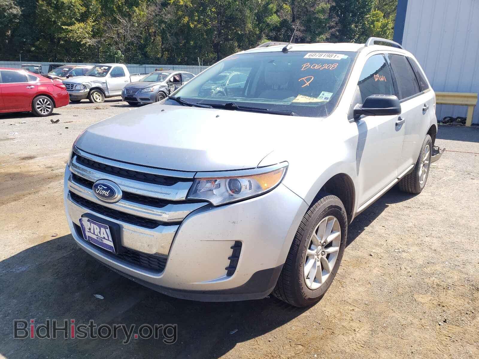 2014 FORD EDGE - VIN: 2FMDK3GC6EBB06208 - Фото 2