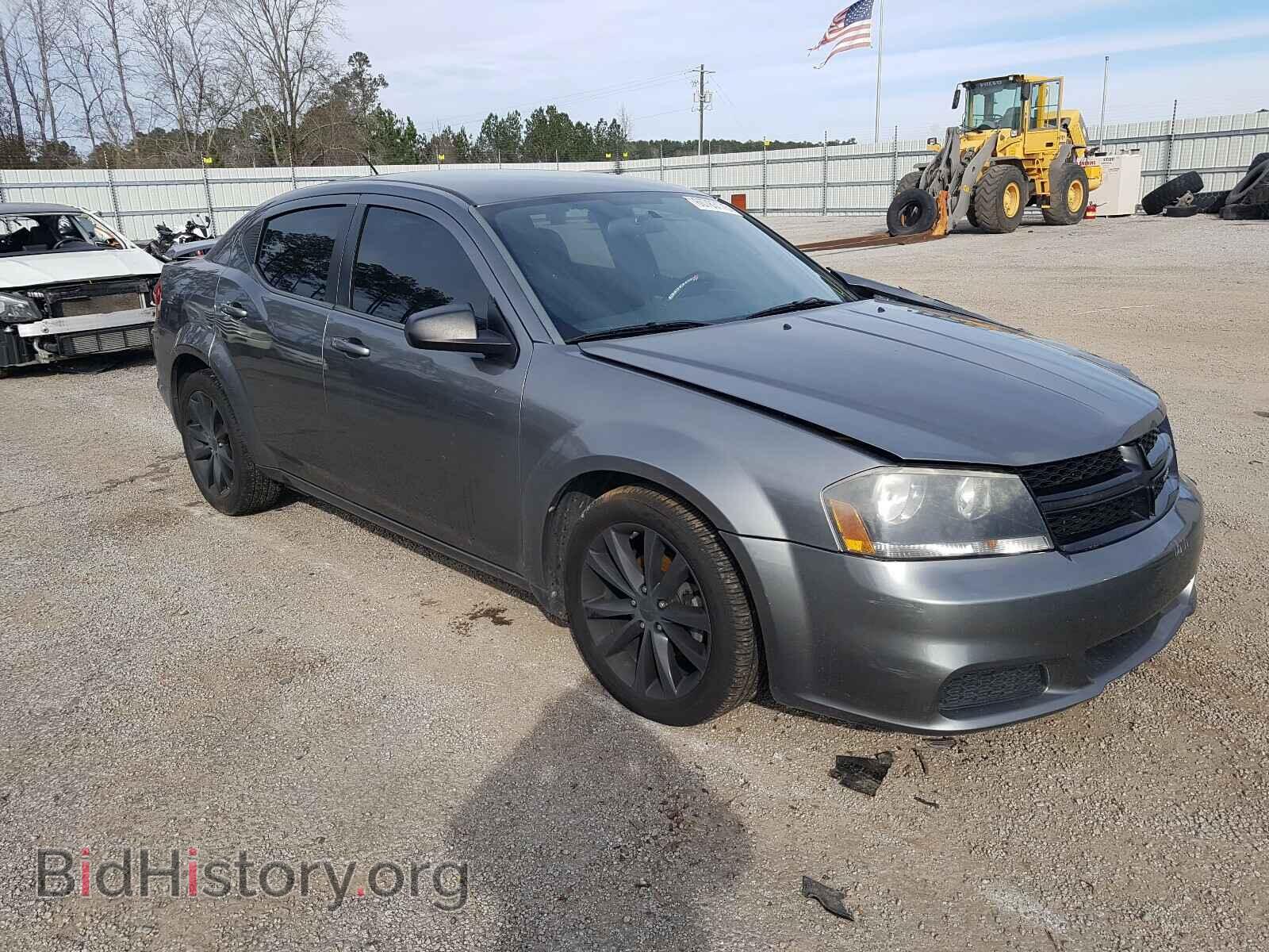 Фотография 1C3CDZAG2DN749039 - DODGE AVENGER 2013