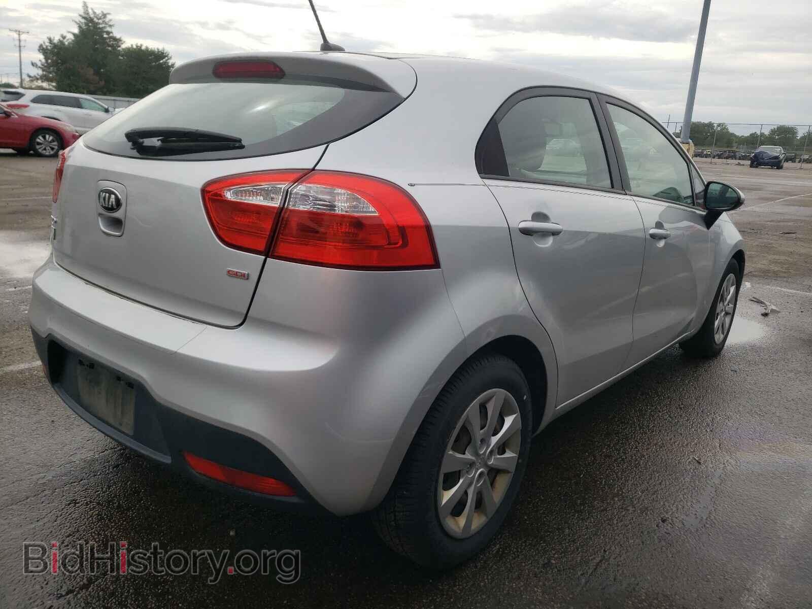 2013 KIA RIO - VIN: KNADM5A32D6222972 - Фото 4