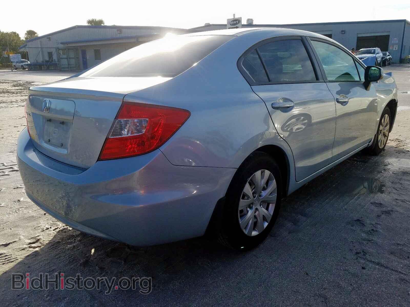2012 HONDA CIVIC LX - VIN: 19XFB2F54CE010030 - Фото 4