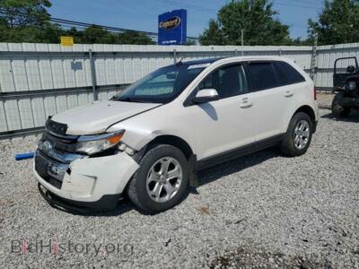 2013 Ford EDGE SEL, white — VIN 2FMDK4JC3DBA49415, Copart