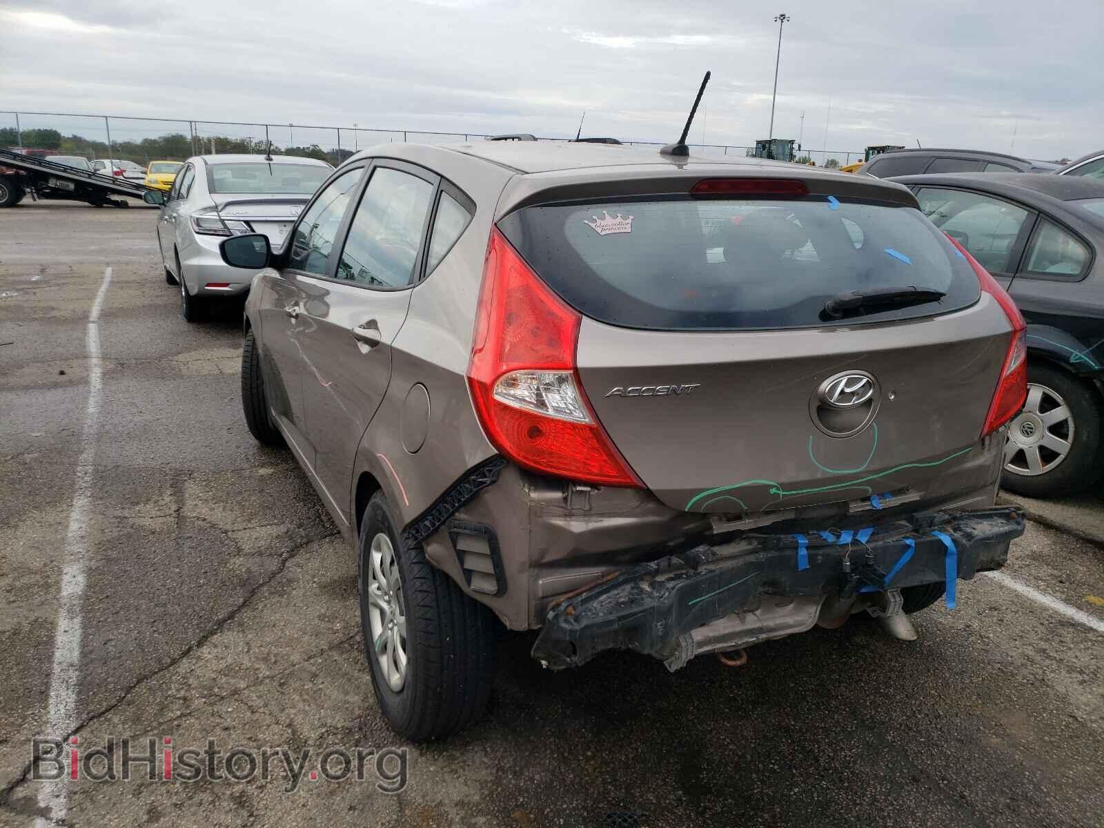2012 HYUNDAI ACCENT - VIN: KMHCT5AEXCU047184 - Фото 3