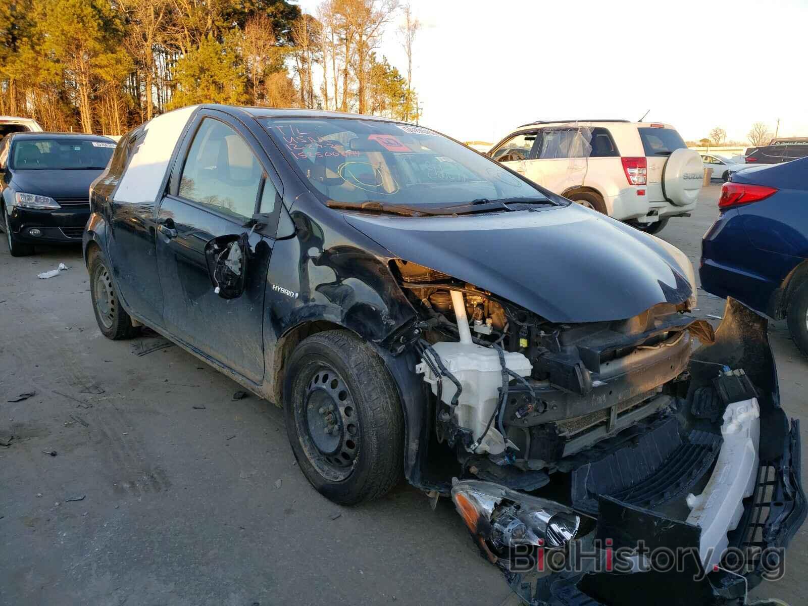 Photo JTDKDTB36C1010939 - TOYOTA PRIUS 2012