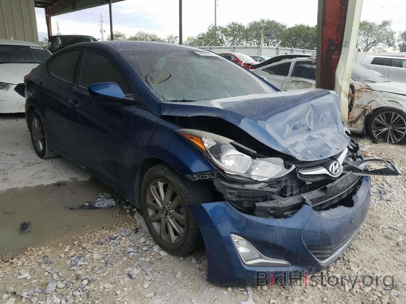 Photo KMHDH4AE8EU048563 - HYUNDAI ELANTRA 2014