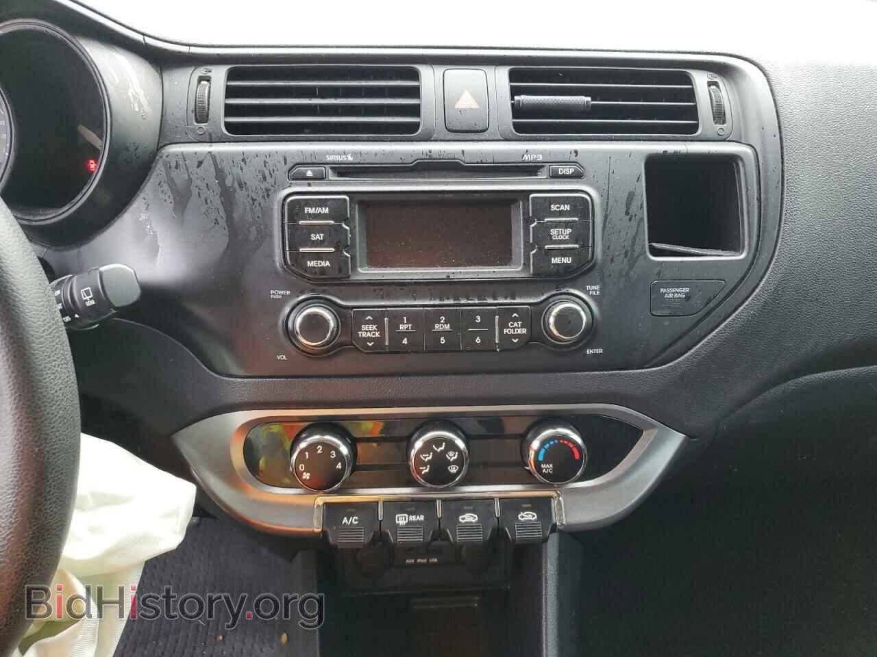 2012 KIA RIO - VIN: KNADM5A36C6021574 - Фото 9