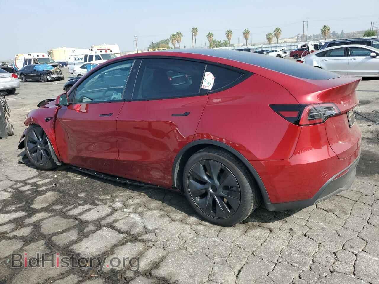 2024 TESLA MODEL Y - VIN: 7SAYGDED3RF166676 - Фото 2