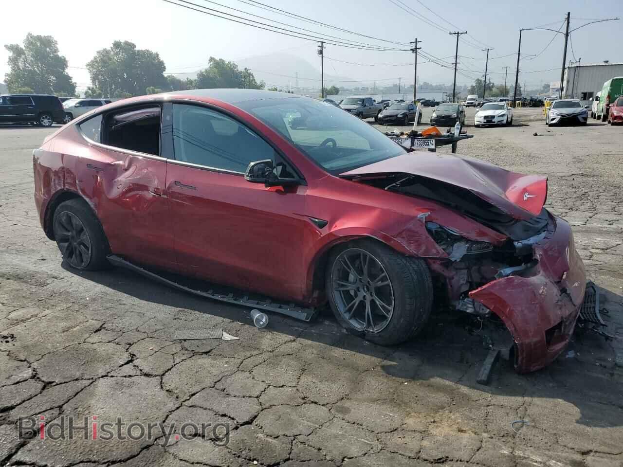 2024 TESLA MODEL Y - VIN: 7SAYGDED3RF166676 - Фото 4