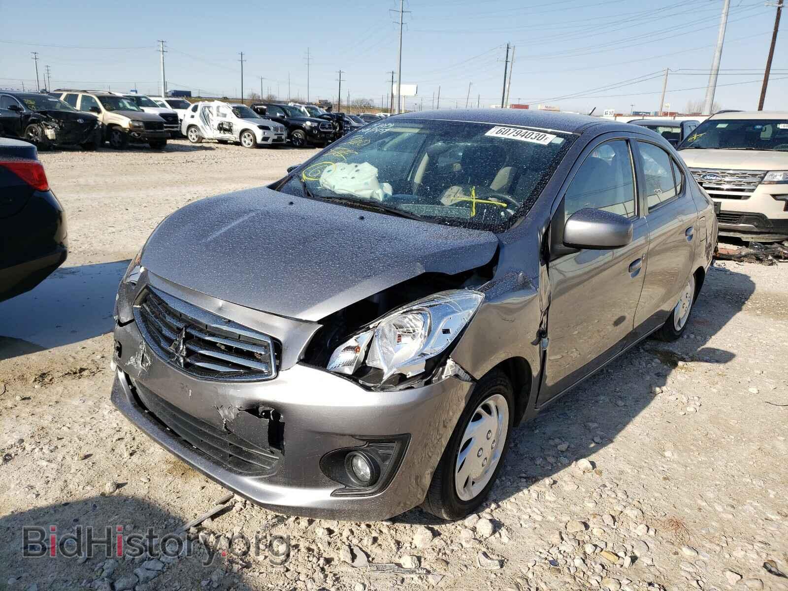 2017 MITSUBISHI MIRAGE - VIN: ML32F3FJ1HH000730 - Фото 2