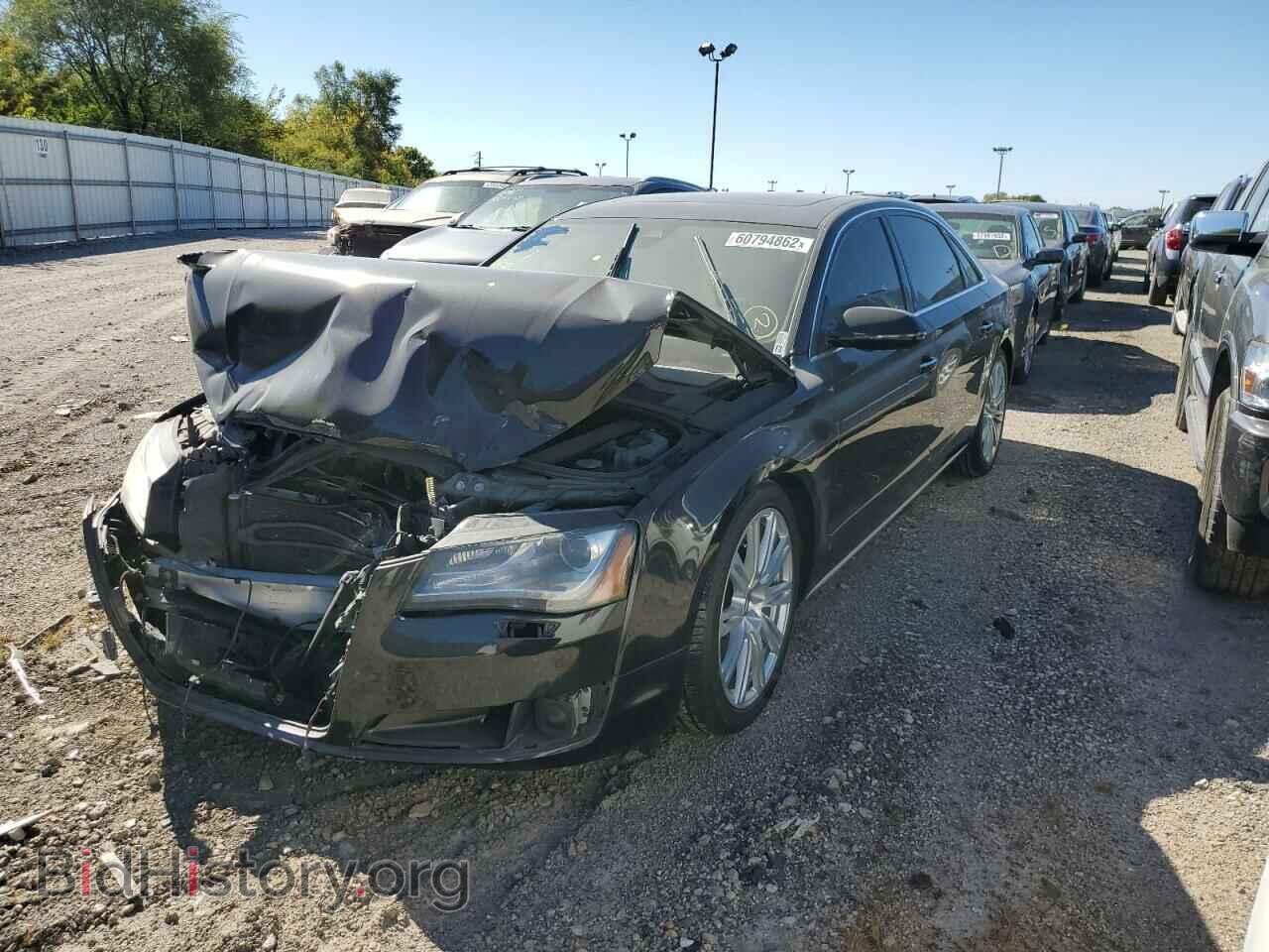 2013 AUDI A8 - VIN: WAURGAFD7DN019511 - Фото 2